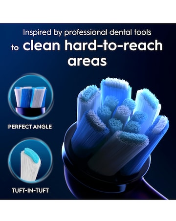 Oral-B iO Ultimate Clean Black Refill heads 4 Pack