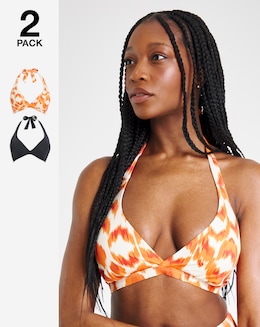 2 Pack Value Bikini Tops
