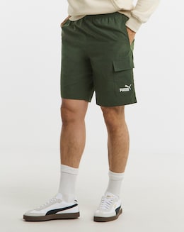 PUMA Essentials Small Logo 9&quot; Woven Cargo Shorts