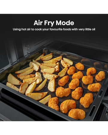 Hisense HDCEC5C10W 50cm Electric Double Cooker - White