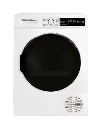 Russell Hobbs RH9HPTD111W 9kg Heat Pump Tumble Dryer White + Install