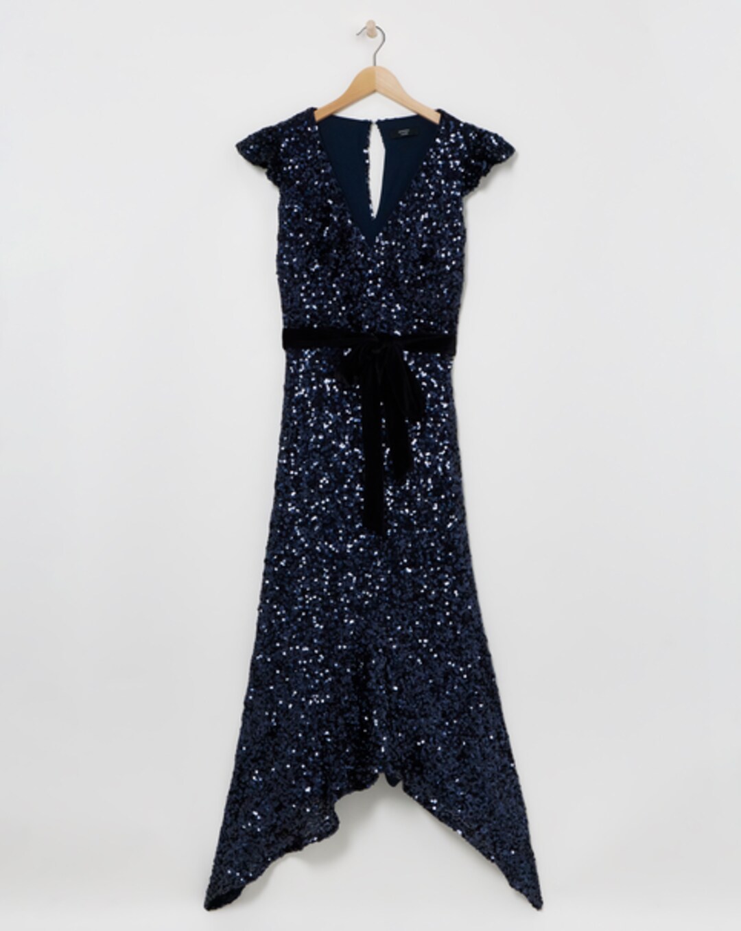 joanna hope sequin detail dress Beaded Dress Joanna Hope Purple Dress Rent Joanna Hope Sequin Tie Neck Dress  Hirestreet