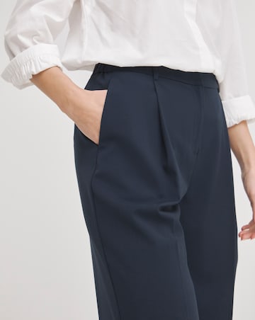 Pleated Wide Leg Trousers