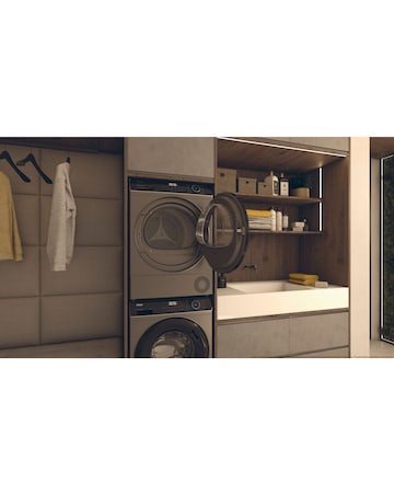 Haier HD90-A2939 9kg Heat Pump Tumble Dryer White + Install