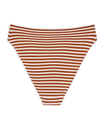 Chelsea Peers Multi Rib High Waist Bikini Brief Multi