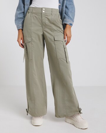 Khaki Cargo Tech Trouser