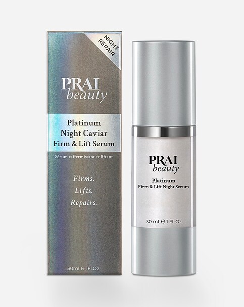 PRAI Platinum Night Caviar Firm & Lift Serum - 30ml