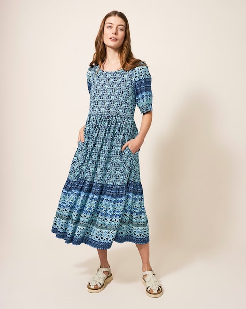 White Stuff Connie Midi Dress