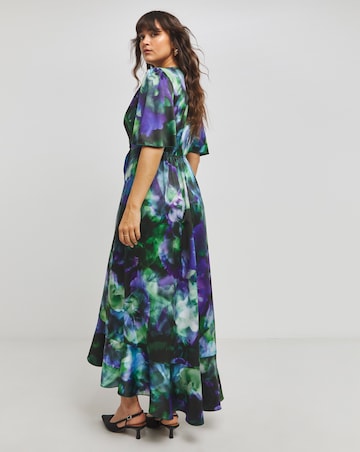 Flounce London Wrap Maxi Dress