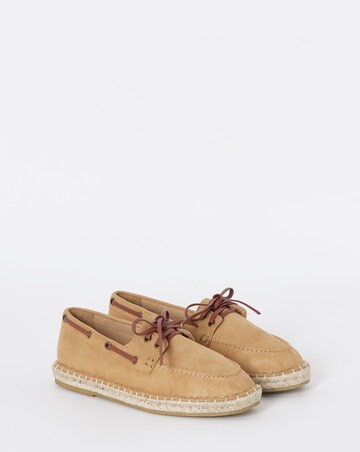 Celia Espadrille Boat Shoes - Wide Fit (E)