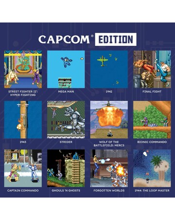 Hyper Mega Tech Capcom Edition Super Pocket Retro Handheld Gaming Console