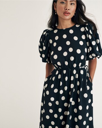 Nobody's Child Thora Spot Midi Dress
