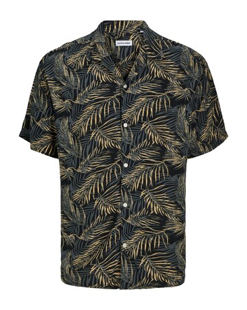 Jack & Jones Jeff Print Resort Shirt - Black