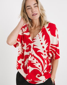 Textured Crinkle Tunic Top