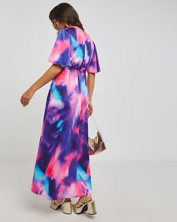 Twisted Wunder Grace Tie Dye Maxi Dress