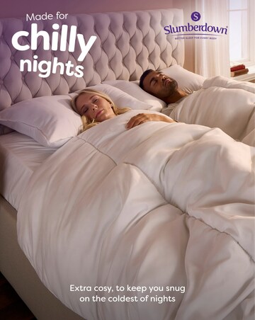 Slumberdown Chilly Nights 15 Tog Duvet + 2 Super Support Pillows Bundle