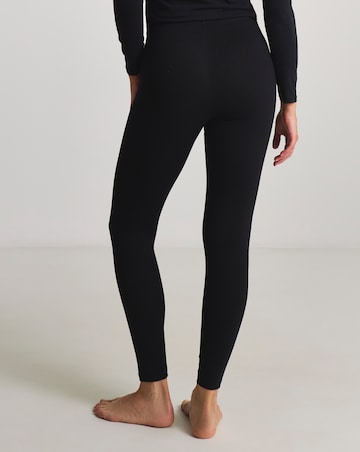 Pretty Secrets (2 Pack) Thermal Leggings Black