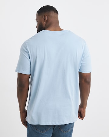 Jack & Jones Palm Graphic T-Shirt - Blue