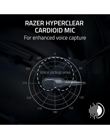 Razer BlackShark V2 X Wired Gaming Headset for PlayStation - Black