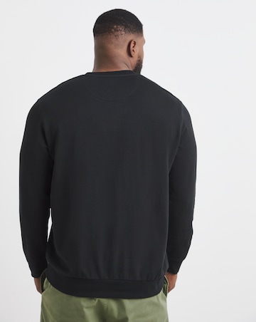 Jack & Jones Beau Logo Sweatshirt - Black