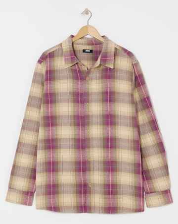 Double Pocket Flannel Check Shirt