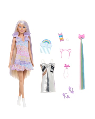 Barbie Fun & Fancy Doll with Extra-Long Hair