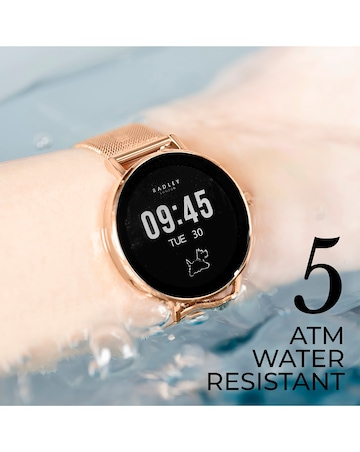 Radley Series 28 AMOLED Mesh Strap Watch - Rose Gold