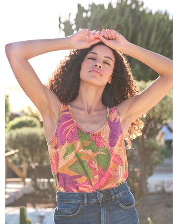 FatFace Flora Tropical Floral Vest