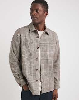 Checked Shacket
