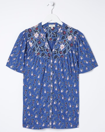 FatFace Polly Layered Floral Top