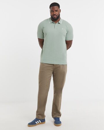 Jack & Jones Austin Polo Waffle - Green