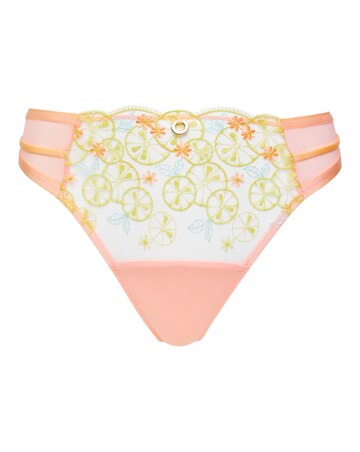 Simply Be Embroidery Thong