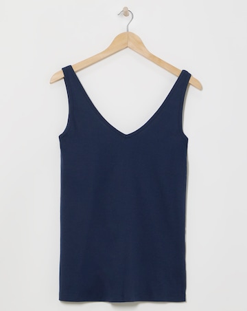 Navy Reversible Vest