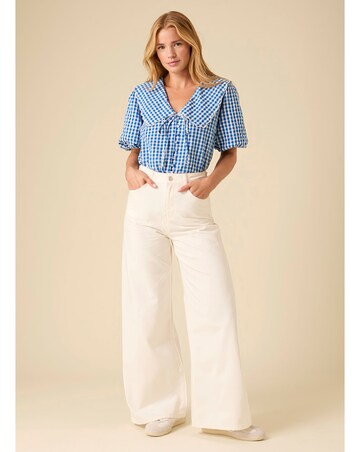 Nobody's Child Birdie Gingham Blouse