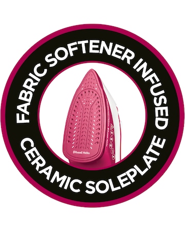 Russell Hobbs Light & Easy Brights Iron 2400W - Berry
