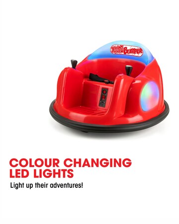 Xootz Kids Electric Bumper Car Ride-On - Red