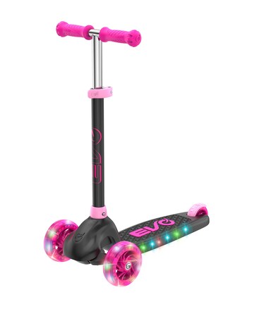 Evo Eclipse Light-Up Scooter Pink