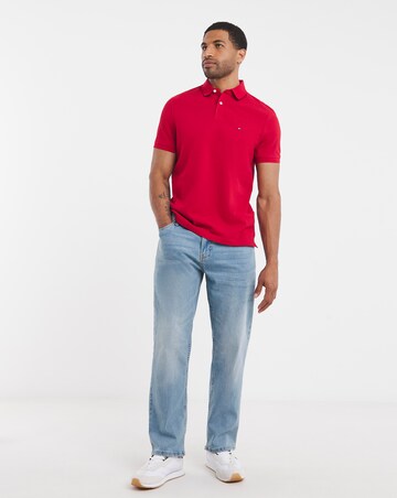 Tommy Hilfiger Short Sleeve 1985 Polo - Red