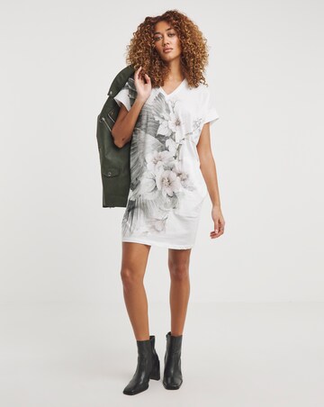 Religion Aviate Floral V-Neck Dress
