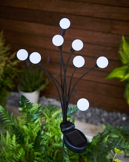 8-Stem GloGlobes Stake Light - Cool White