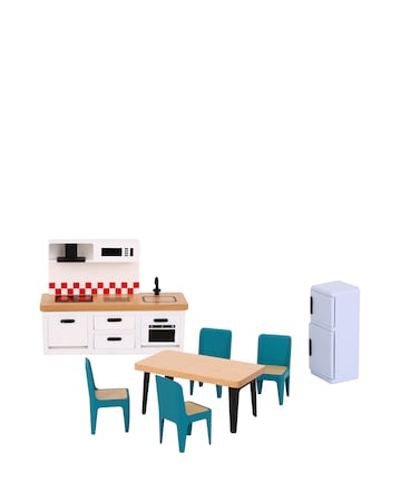 Tooky Toy Wooden Dollhouse
