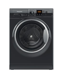 Hotpoint Anti-Stain NSWM 846 BS UK 8kg 1400rpm Washing Machine Black + Install