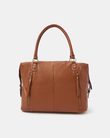Accessorize Double Zip Shoulder Bag