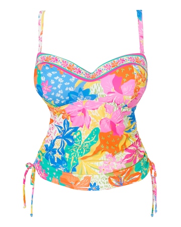 Figleaves Frida Underwired Bandeau Tankini Top