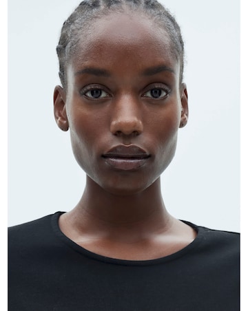 Mango Cotton Midi Dress