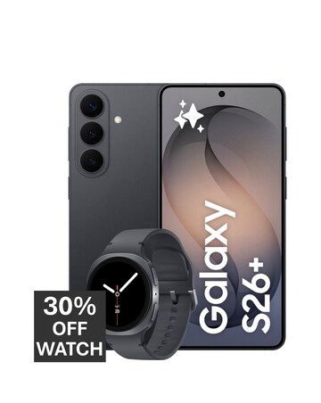 Samsung Galaxy S26+ 512GB (Black) & Galaxy Watch8 40mm BT bundle