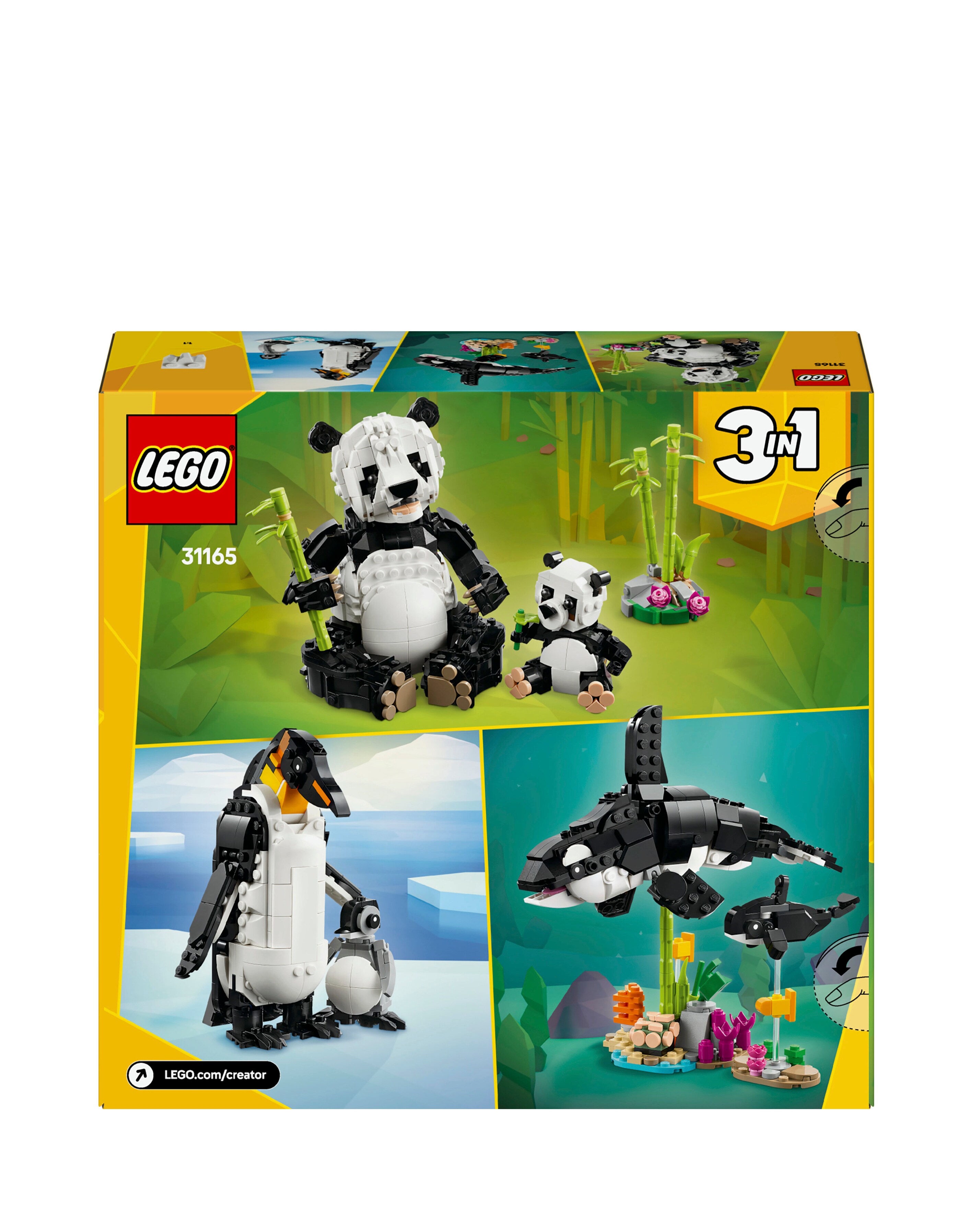 PANDA VCセット 〜その他もろもろ〜 LEGO Creator Wild Animals: Panda Family 31165 | Ambrose Wilson