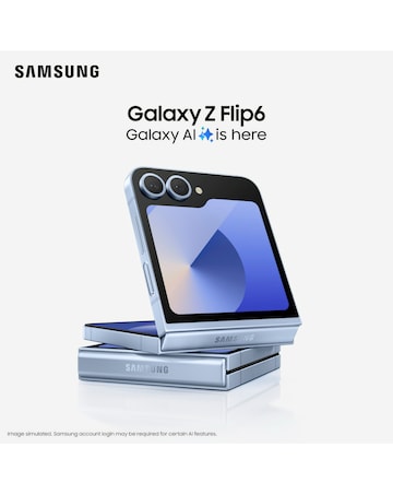 Samsung Galaxy Z Flip6 256GB 5G - Silver Shadow - Galaxy AI