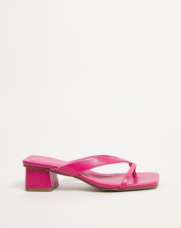 Toe Post Heel Sandal - Extra Wide Fit (EEE)
