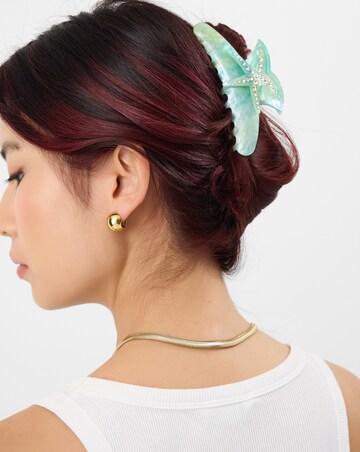 Accessorize Starfish Shimmer Claw Clip
